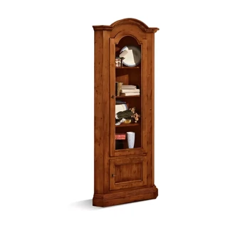 Sarok vitrines szekrény, 2 ajtós – Morello 3029
