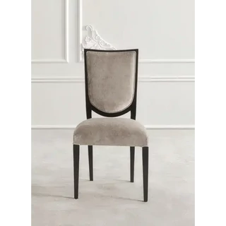 Szék díszített háttámlával, kárpitozott – Morello Dafne 2541