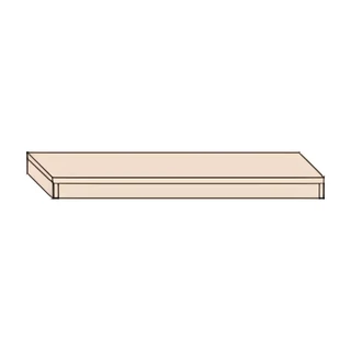 Szekrénysor-alap, 130 cm széles – Morello 3176