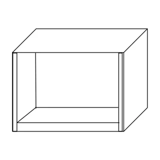 Szekrénysor-elem, 60 cm széles, 39 cm mély – Morello 3111.A