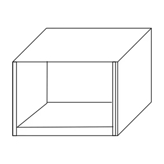 Szekrénysor-elem, 60 cm széles, 48 cm mély – Morello 3111.B