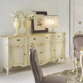 Tálalószekrény, 4 ajtós, 3 fiókkal – Morello 2109