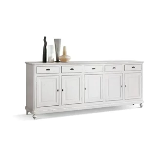 Tálalószekrény, 5 ajtós, 5 fiókkal – Morello 2736