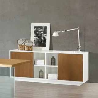 Tálalószekrény, 2 tolóajtós, belső fiókokkal – Morello 2822