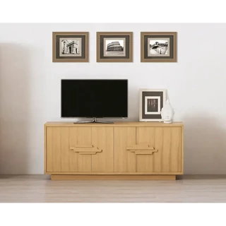 Tálalószekrény, 4 ajtós, zárt, pormentes talppal – Morello 2823