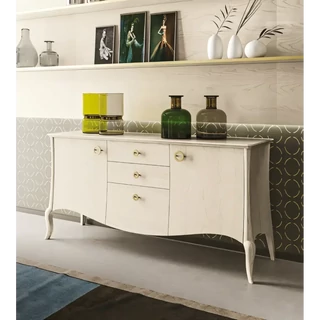 Tálalószekrény, 2 ajtós, 3 fiókkal – Morello 2852