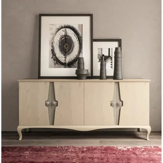 Tálalószekrény, 4 ajtós – Morello 2853