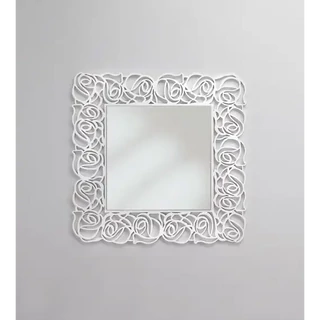Tükör, négyzet alakú, áttört díszítéssel – Morello 3758