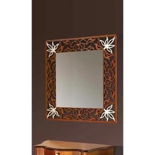 Tükör, négyzet alakú, lézerrel áttört díszítéssel – Morello 3769