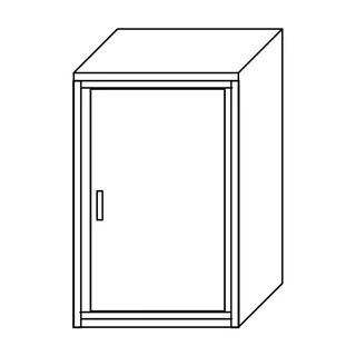 TV-tartó elem, 1 ajtós – Morello 2920