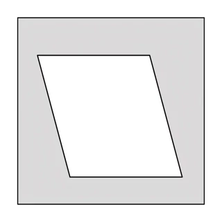 Üvegajtó polcos elemhez – Morello 3131.V