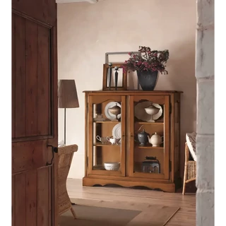 Vitrines kisszekrény, 2 ajtós – Morello 3040