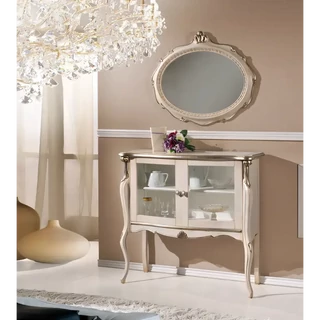 Vitrines kisszekrény tükörrel – Morello 3684