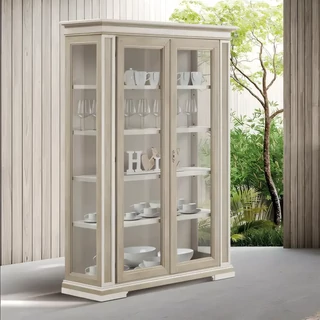 Vitrines szekrény, 2 ajtós – Morello 2703