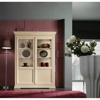 Vitrines szekrény, 2 ajtós – Morello 2938