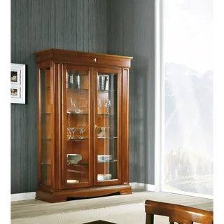 Vitrines szekrény, 2 ajtós – Morello Nettuno 2946