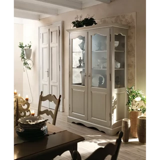 Vitrines szekrény, 2 ajtós – Morello 2953