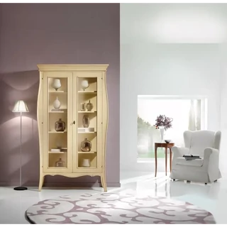 Vitrines szekrény, 2 ajtós – Morello 2975