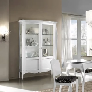 Vitrines szekrény, 2 ajtós – Morello 2984