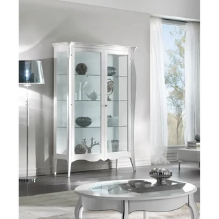 Vitrines szekrény, 2 ajtós – Morello 2985