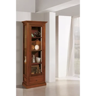 Vitrines szekrény, 1 ajtós, 1 fiókkal – Morello 2995