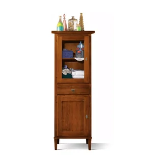 Vitrines szekrény, 2 ajtós 1 fiókkal – Morello 2996