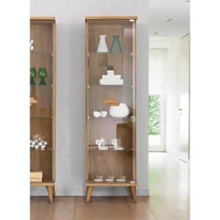 Vitrines szekrény, 1 ajtós (jobbra nyíló) – Morello 3008