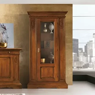 Vitrines szekrény, 1 ajtós (balra vagy jobbra nyíló) – Morello 3279