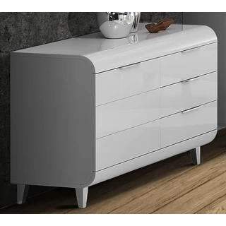 PM Vega 1-door chest of drawers with 3 drawers