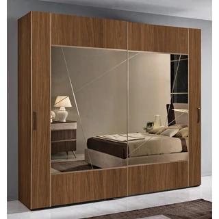 Emozioni Cabinet with 2 mirrored sliding doors