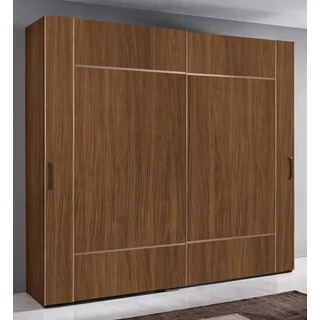 Emozioni Cabinet with 2 wooden sliding doors