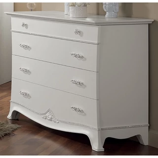 Giulia Chest of drawers with Swarovski crystals