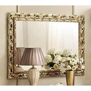 Sovrana Day Mirror with real gold foil