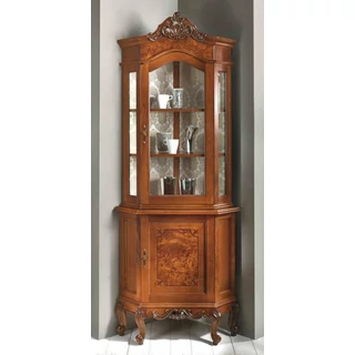 SE Neoclassico Vittoriana Corner display cabinet