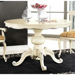 SE Neoclassico Vittoriana Round dining table 120x120 cm (+40 cm extendable)