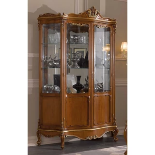 SE Rococo 2-doors display cabinet