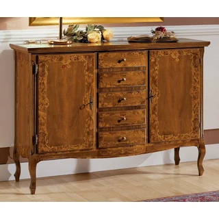 SE Venezia 2-doors buffet chest of drawers with 5 drawers