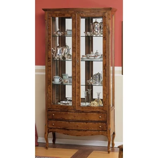 SE Venezia 2-doors display cabinet with 2 drawers