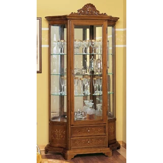 SE Venezia 1-door display cabinet with 2 drawers