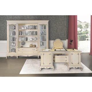 SE Art Deco study room - beige