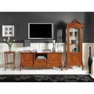 SE Neoclassico living room - walnut