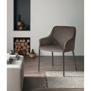 Lilium karoszék (Cotton Club 105 szövet (A kategória), antracit váz)