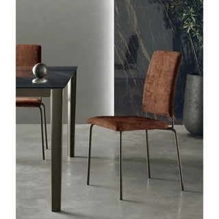 Mimì szék (Amsterdam 164 szövet (1/One kategória), bronz váz)