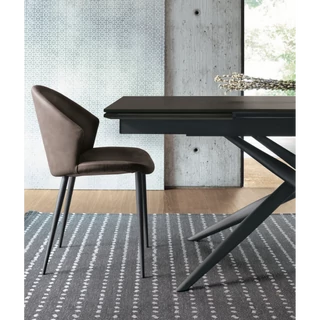 Paris szék (Vintage 106 ökobőr (B kategória), antracit váz)