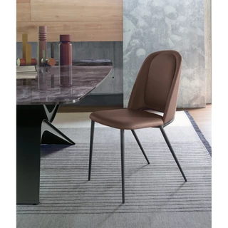 Seventy szék (Polo 824 valódi bőr (F kategória), antracit váz)