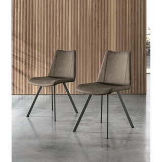 Zenda szék (Vintage 102 ökobőr (B kategória), antracit váz)