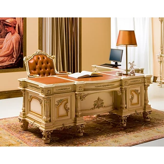 Giove Desk with 9 drawers