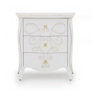 Butterfly night table with 3 drawers