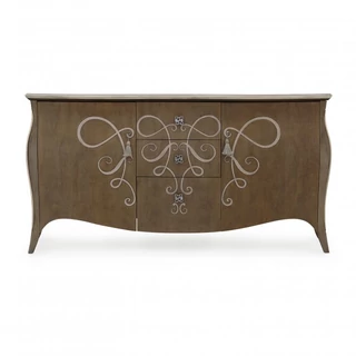 Butterfly 2-doors buffet chest of drawers with 3 drawers