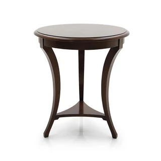 Tieste round lamp table